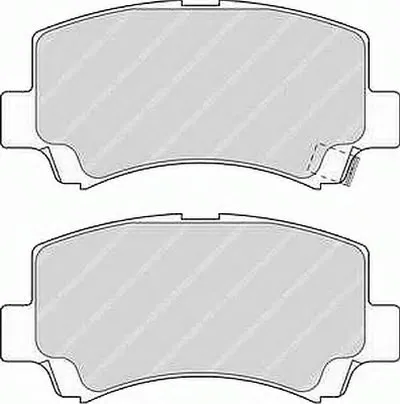 Комплект тормозных колодок, дисковый тормоз PREMIER FERODO купить