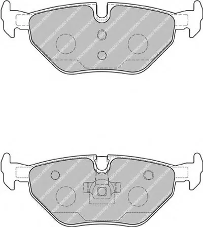 Комплект тормозных колодок, дисковый тормоз PREMIER FERODO купить