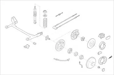 Подвеска колеса DELPHI купить