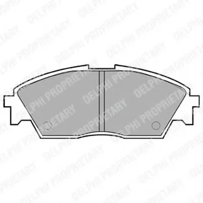 Комплект тормозных колодок, дисковый тормоз DELPHI купить