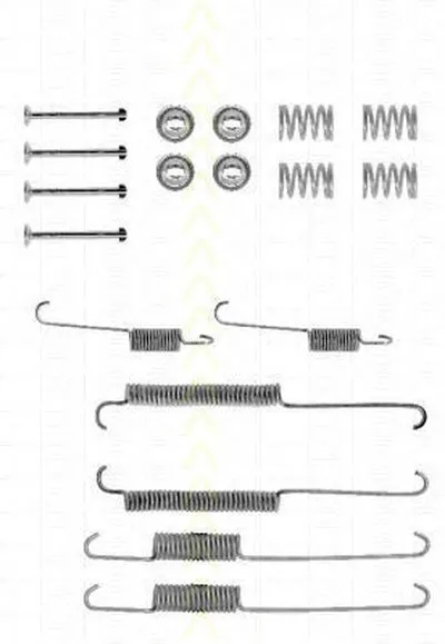 Комплектующие, тормозная колодка TRISCAN купить