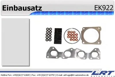 Монтажный комплект, выпускной коллектор LRT купить