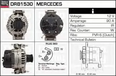 Генератор Remanufactured REMY (Light Duty) DELCO REMY купить