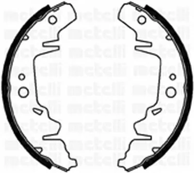 Комплект тормозных колодок METELLI купить