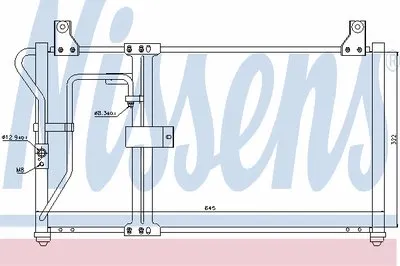 Конденсатор, кондиционер NISSENS купить