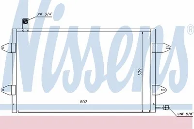 Конденсатор, кондиционер NISSENS купить