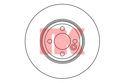 Тормозной диск NK купить