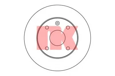 Тормозной диск NK купить