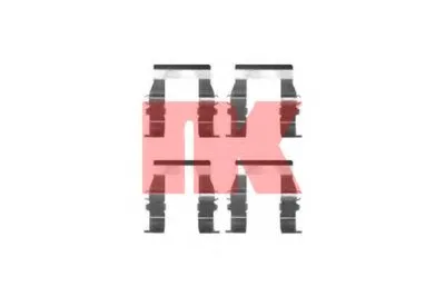 Комплектующие, колодки дискового тормоза NK купить