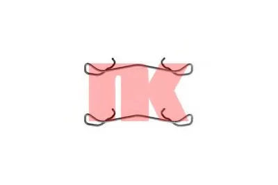 Комплектующие, колодки дискового тормоза NK купить