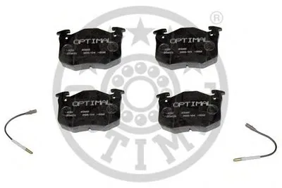 Комплект тормозных колодок, дисковый тормоз OPTIMAL купить