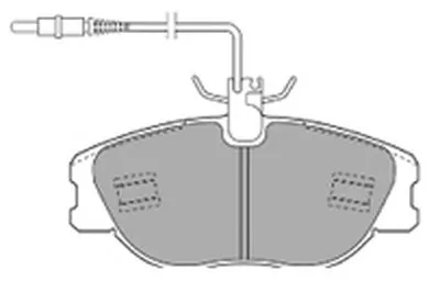 Комплект тормозных колодок, дисковый тормоз MAPCO купить