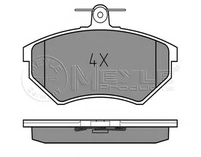 Комплект тормозных колодок, дисковый тормоз MEYLE купить