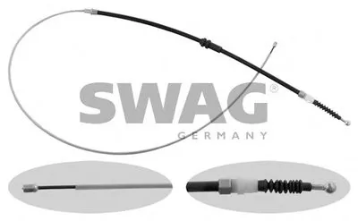 Трос, стояночная тормозная система SWAG купить