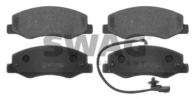 Комплект тормозных колодок, дисковый тормоз SWAG купить