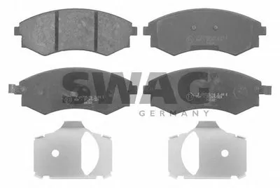 Комплект тормозных колодок, дисковый тормоз SWAG купить