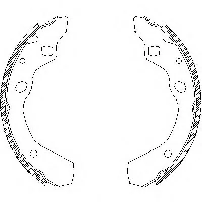 Комплект тормозных колодок REMSA купить