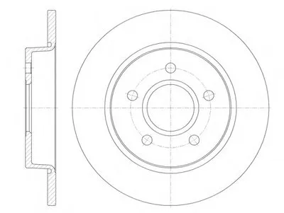 Тормозной диск REMSA купить