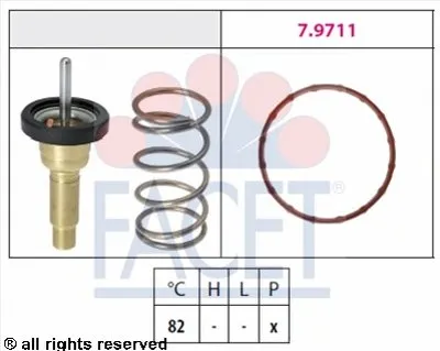 Термостат, охлаждающая жидкость FACET купить