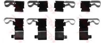 Комплектующие, колодки дискового тормоза TRW купить