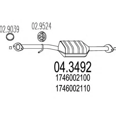 Катализатор для переоборудования MTS купить