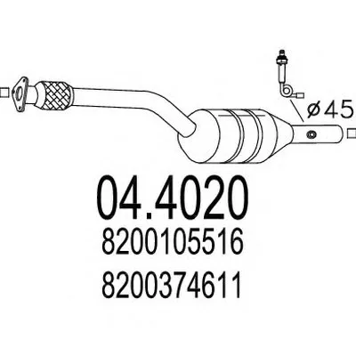 Катализатор для переоборудования MTS купить