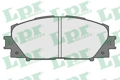 Комплект тормозных колодок, дисковый тормоз LPR купить