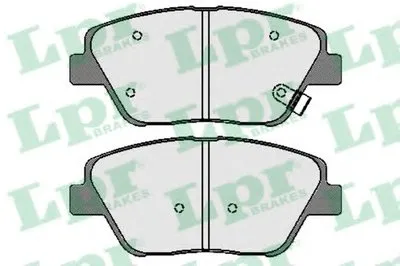 Комплект тормозных колодок, дисковый тормоз LPR купить