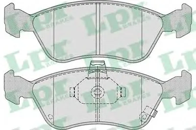 Комплект тормозных колодок, дисковый тормоз LPR купить