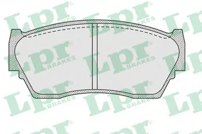 Комплект тормозных колодок, дисковый тормоз LPR купить