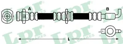 Тормозной шланг LPR купить