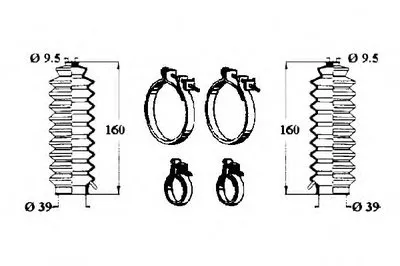Комплект пылника, рулевое управление OCAP купить