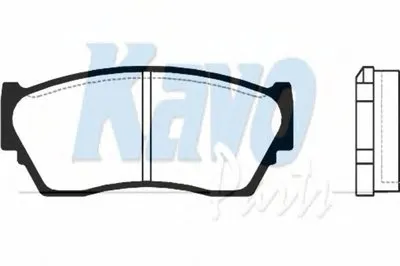 Комплект тормозных колодок, дисковый тормоз MK KASHIYAMA KAVO PARTS купить