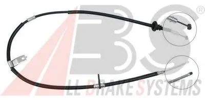 Трос, стояночная тормозная система A.B.S. купить