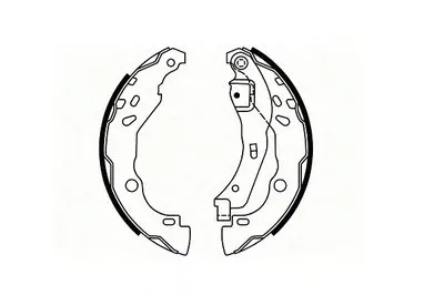 Комплект тормозных колодок, стояночная тормозная система SCT Germany купить