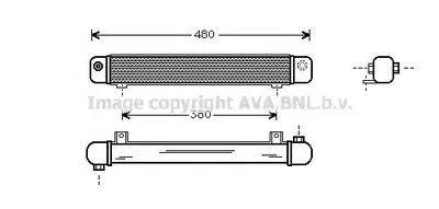 Масляный радиатор, автоматическая коробка передач AVA QUALITY COOLING купить