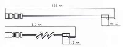 Сигнализатор, износ тормозных колодок BERAL купить