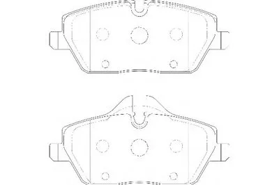 Комплект тормозных колодок, дисковый тормоз DURON купить