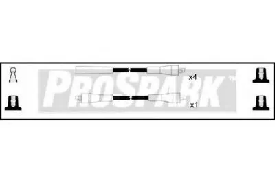 Комплект проводов зажигания ProSpark STANDARD купить