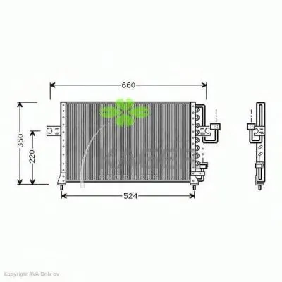 Конденсатор, кондиционер KAGER купить