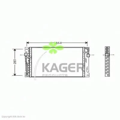 Конденсатор, кондиционер KAGER купить