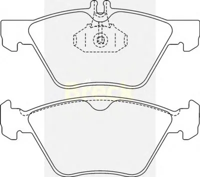 Комплект тормозных колодок, дисковый тормоз BRECK купить