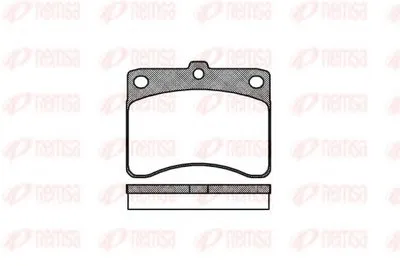 Комплект тормозных колодок, дисковый тормоз KAWE купить