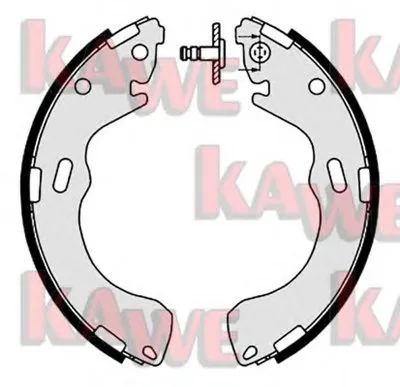 Комплект тормозных колодок KAWE купить