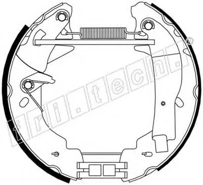 Комплект тормозных колодок FAST KIT fri.tech. купить