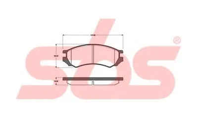 Комплект тормозных колодок, дисковый тормоз sbs купить