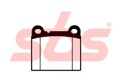 Комплект тормозных колодок, дисковый тормоз sbs купить