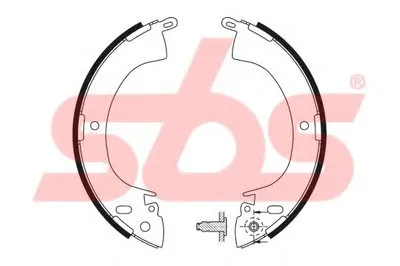Комплект тормозных колодок sbs купить