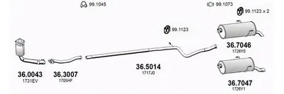 Система выпуска ОГ ASSO купить
