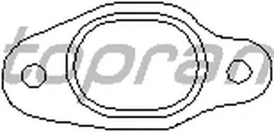 Прокладка, выпускной коллектор TOPRAN купить